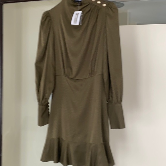 Intermix Pamela silk mini dress - Picture 7 of 8